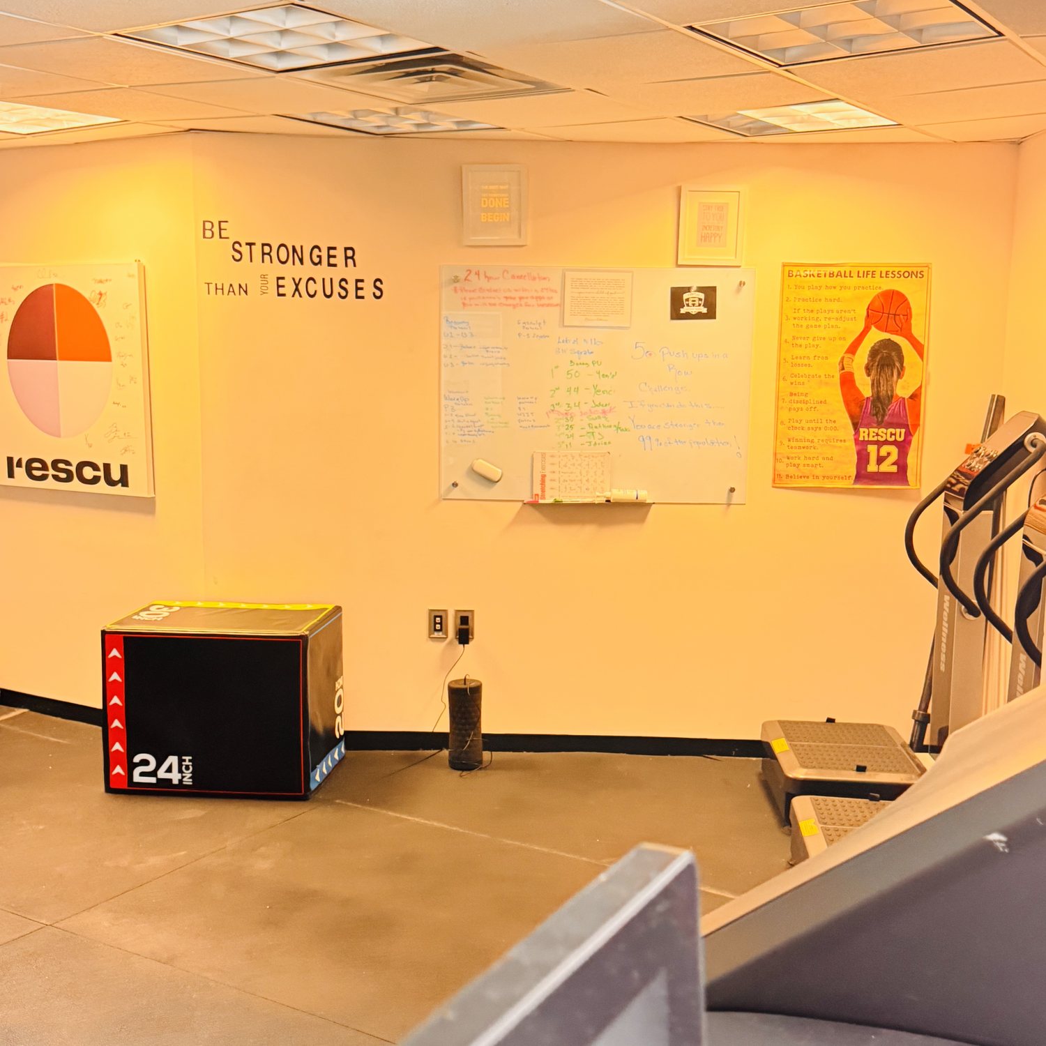 The Rescu Wellness training space — Scarsdale, NY